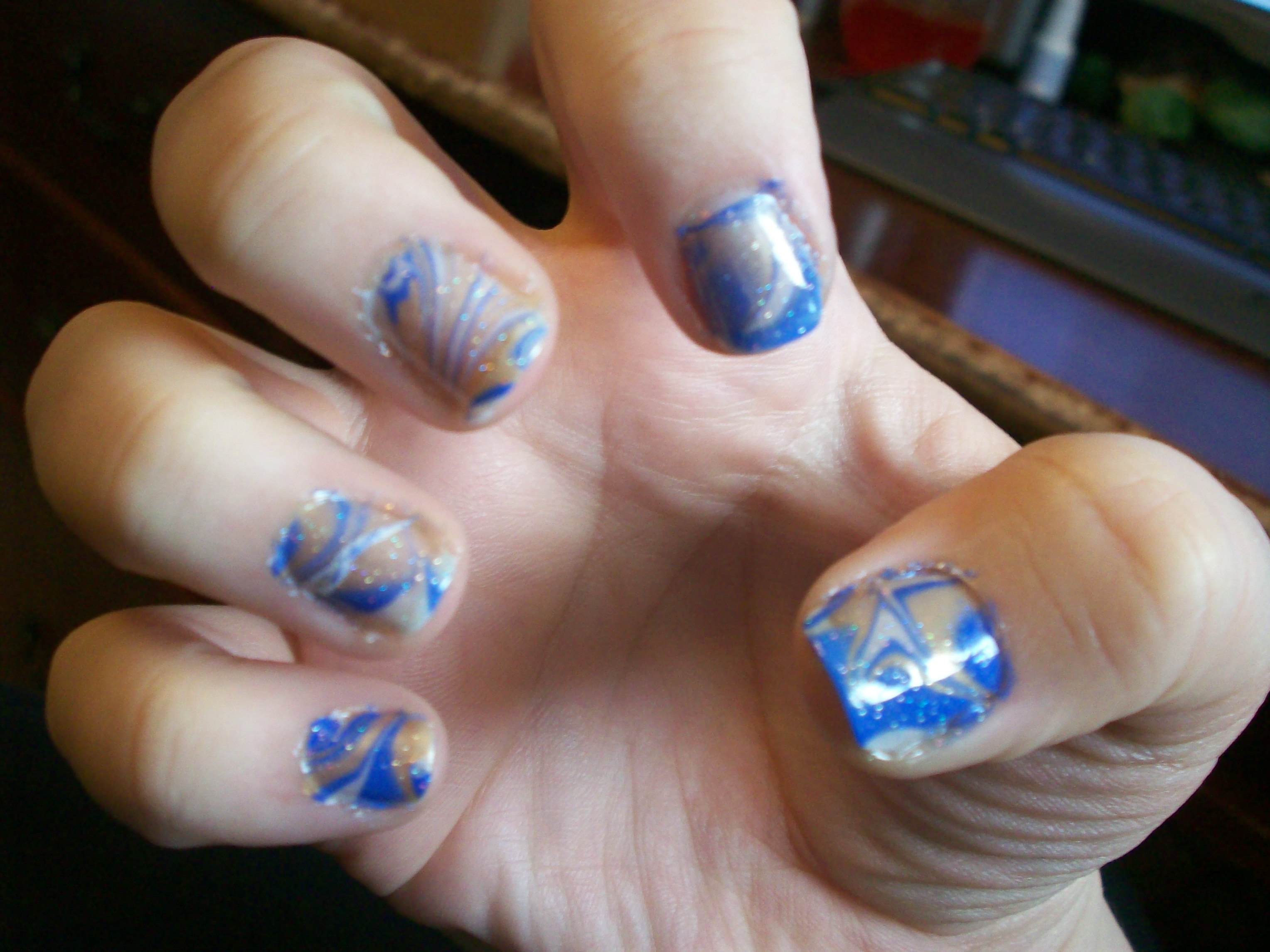 Water Marbling - First attempt
